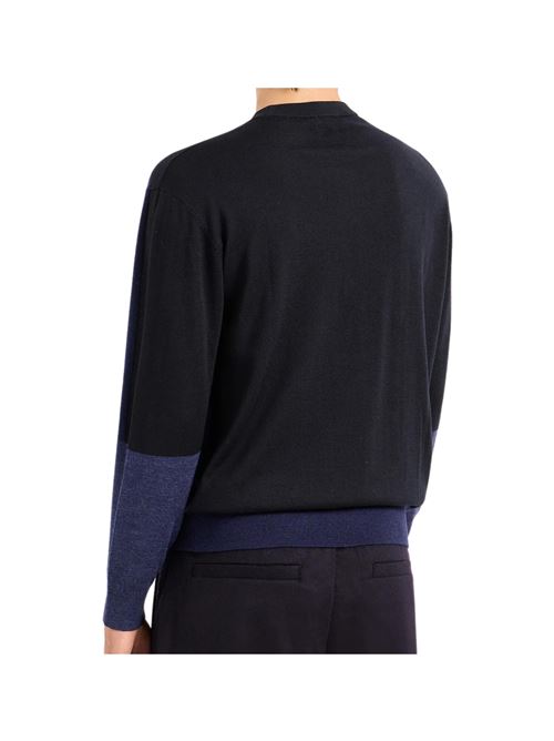 MAGLIA IN LANA EMPORIO ARMANI UOMO EMPORIO ARMANI | 6R1MXL1MNLZBLU